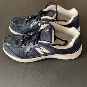 New Balance Walking Strike Path Non-Marking 496 Black & White Athletic Sneaker 8